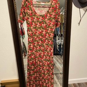 Lularoe medium maxi dress!